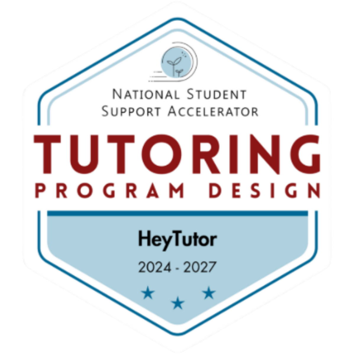 NSSA Tutoring Program Design Badge